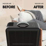 PuroAir 100i Smart HEPA Air Purifier with Wi-Fi Control & Ultra-Quiet Design, Bedroom Air Cleaner, Portable Smart Filtration System