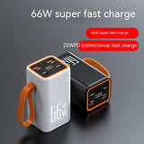 PD66W Fast Charging 20000mAh Power Bank - Portable Charger, Backup Battery, Creative Design