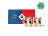 Monk Garden Premium Cultivated Ginseng Slices Deluxe Gift Box, American Ginseng, Gourmet Gift, Premium Herbal