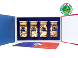 Monk Garden Premium Cultivated Ginseng Slices Deluxe Gift Box, American Ginseng, Gourmet Gift, Premium Herbal