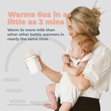 The Baby’s Brew Portable Bottle Warmer Pro Set - On-the-Go Feeding, Smart Sensor, Leak-Proof Design