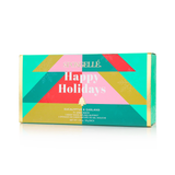 Happy Holidays Holiday Tree Gift Set – Festive Body Buffers — eucalyptus, garland, exfoliating