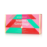 Season's Greetings Holiday Tree Gift Set – Festive Body Buffers — holiday, spa, exfoliating