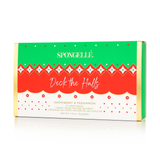 Deck the Halls Holiday Ornament Gift Set – Festive Body Buffers — snowberry, persimmon, exfoliating