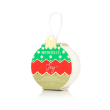Deck the Halls Holiday Ornament Gift Set – Festive Body Buffers — snowberry, persimmon, exfoliating