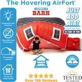 Farmers Barn AirFort, Kids Playhouse, Indoor Fort, Chicken Pillow