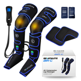Air-C Leg Massager for Compression Recovery & Everyday Comfort, Home Leg Therapy, Muscle Relaxation System, Swelling Relief