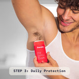 Duradry 3-Step Sweat Control System for Maximum Underarm Protection & Long-Lasting Dryness, Hyperhidrosis Care Kit, Odor Defense Routine