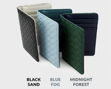 Woven Bifold 2.0 – A Sleek, Versatile Wallet for Every Occasion