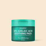 Azelaic Acid Soothing Toner Pads for Redness Relief & Radiant Skin, tone evening, blemish care, calming hydration