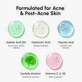 Azelaic Acid Soothing Toner Pads for Redness Relief & Radiant Skin, tone evening, blemish care, calming hydration