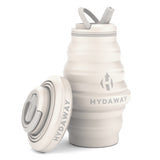 Collapsible Water Bottle 17oz - Ultra-stashable, Planet-Friendly, Leak-Proof