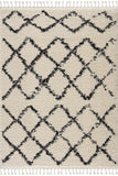 Wallagrass Trellis Shag Area Rug – plush comfort, Moroccan style, textured design