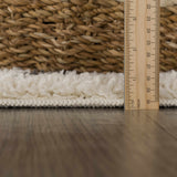 Wallagrass Trellis Shag Area Rug – plush comfort, Moroccan style, textured design