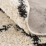 Wallagrass Trellis Shag Area Rug – plush comfort, Moroccan style, textured design
