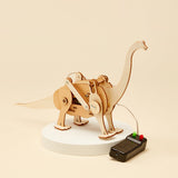 Dinosaur Robot Brachiosaurus DIY Kit, Educational STEM Toy – Robotics, Creativity, Engineering