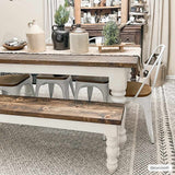 Burdette Soft Neutral Farmhouse Rug – cozy texture, modern pattern, versatile décor