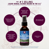 Kick-Ass Allergy & Sinus Herbal Tincture for Fast Relief, Clear Breathing & Immune Support, Histamine Balance, Respiratory Comfort