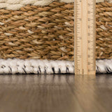 Ramsbury Wool-Blend Farmhouse Area Rug – handwoven, geometric, cozy