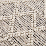 Ramsbury Wool-Blend Farmhouse Area Rug – handwoven, geometric, cozy