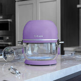 Fritaire Self-Cleaning Non-Toxic Glass Air Fryer 9-in-1 Countertop Oven, Teflon-Free Air Fryer, PFAS-Free Cooker, Convection Oven - Lavendar
