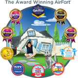The Original AirFort - Cottage, Indoor Playhouse, Kids Tent, Play Fort