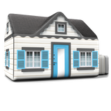 The Original AirFort - Cottage, Indoor Playhouse, Kids Tent, Play Fort
