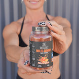 BLACKLABEL Multi Gummy Daily Vitamins for Active Athletes - Peach Rings, Multivitamin, Recovery Support