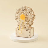 Music Box Ferris Wheel DIY Kit, Educational STEM Toy – Creativity, Crafting, Melody