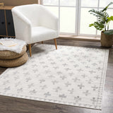 Tigris Swiss Cross Modern Area Rug – geometric style, minimalist design, contemporary