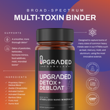 Upgraded Detox + Debloat Nano Cleanse Capsules for Gut Health, Bloating Relief & Daily Wellness, Digestive Support, Natural Toxin Cleanse