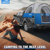 Portable Pickup Truck Bed Tent for 5.5-6.7 ft Truck Beds - Outdoor Camping Shelter, Weather-Resistant Camping Tent, Family Adventure Gear