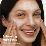 Face Polishing Scrub & Exfoliator for Smooth Hydrated Skin, dual exfoliation, texture refining, collagen care