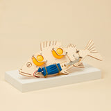 Fish Robot DIY Kit, Educational STEM Toy – Fish Robot, Robotics Project, Bionics Learning