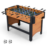 Competition Size Foosball Table with 22 Players and Reinforced Metal Rods, Indoor Soccer Game Table, Family Recreation Centerpiece, Multiplayer Arcade Action