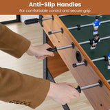 Competition Size Foosball Table with 22 Players and Reinforced Metal Rods, Indoor Soccer Game Table, Family Recreation Centerpiece, Multiplayer Arcade Action