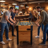 Competition Size Foosball Table with 22 Players and Reinforced Metal Rods, Indoor Soccer Game Table, Family Recreation Centerpiece, Multiplayer Arcade Action