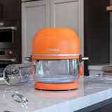 Fritaire Self-Cleaning Non-Toxic Glass Air Fryer 9-in-1 Countertop Oven, Teflon-Free Air Fryer, PFAS-Free Cooker, Convection Oven - Orange