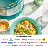 Fritaire Self-Cleaning Non-Toxic Glass Air Fryer 9-in-1 Countertop Oven, Teflon-Free Air Fryer, PFAS-Free Cooker, Convection Oven - Lavendar
