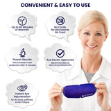 Self-Warming Eye Mask for Dry Eyes, Eye Strain, Travel, Sleep