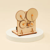 Gear Train DIY Kit, Educational STEM Toy – Gear Mechanism, STEM Project, Engineering Kit