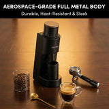 Geimori GU38 Single Dose Coffee Grinder – 38mm Conical Burr Electric Grinder, Stepless Precision Control, Ultra-Slim Metal Coffee Mill-conical burr grinder, single dose system, zero retention design