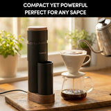 Geimori T38 Plus Portable Coffee Grinder – 38mm Conical Burr Precision Mill, Stepless Grind Control, Zero Retention Coffee Grinder-portable coffee grinder, anti-static system, precision burr grinder