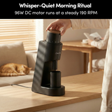 Geimori GU38 Single Dose Coffee Grinder – 38mm Conical Burr Electric Grinder, Stepless Precision Control, Ultra-Slim Metal Coffee Mill-conical burr grinder, single dose system, zero retention design