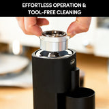 Geimori T38 Pro Portable Coffee Grinder – 38mm Conical Burr Precision Mill, Stepless Grind Control, Long-Lasting Battery Grinder-portable grinder, conical burr system, rechargeable coffee mill