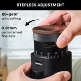 Geimori T38 Pro Portable Coffee Grinder – 38mm Conical Burr Precision Mill, Stepless Grind Control, Long-Lasting Battery Grinder-portable grinder, conical burr system, rechargeable coffee mill