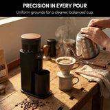 Geimori T38 Pro Portable Coffee Grinder – 38mm Conical Burr Precision Mill, Stepless Grind Control, Long-Lasting Battery Grinder-portable grinder, conical burr system, rechargeable coffee mill