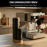 Geimori T38 Plus Portable Coffee Grinder – 38mm Conical Burr Precision Mill, Stepless Grind Control, Zero Retention Coffee Grinder-portable coffee grinder, anti-static system, precision burr grinder
