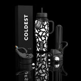 COLDEST 24oz Limitless Ultra V8 Insulated Water Bottle – Leakproof, Floating Design, Multi-Lid Hydration System, stainless steel, cupholder friendly, cirkul compatible