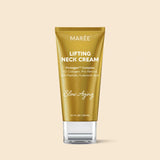 Collagen Neck Firming Cream with Gua Sha Massager for Lifting & Smoothing, neck tightening, anti wrinkle care, skin firming
